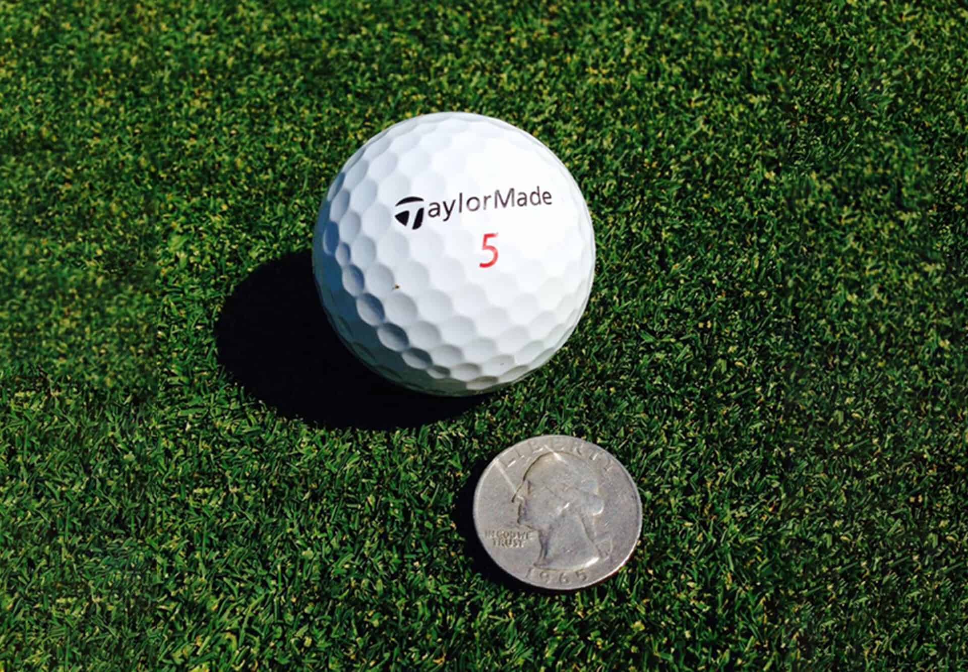 What can you use as a golf ball marker?