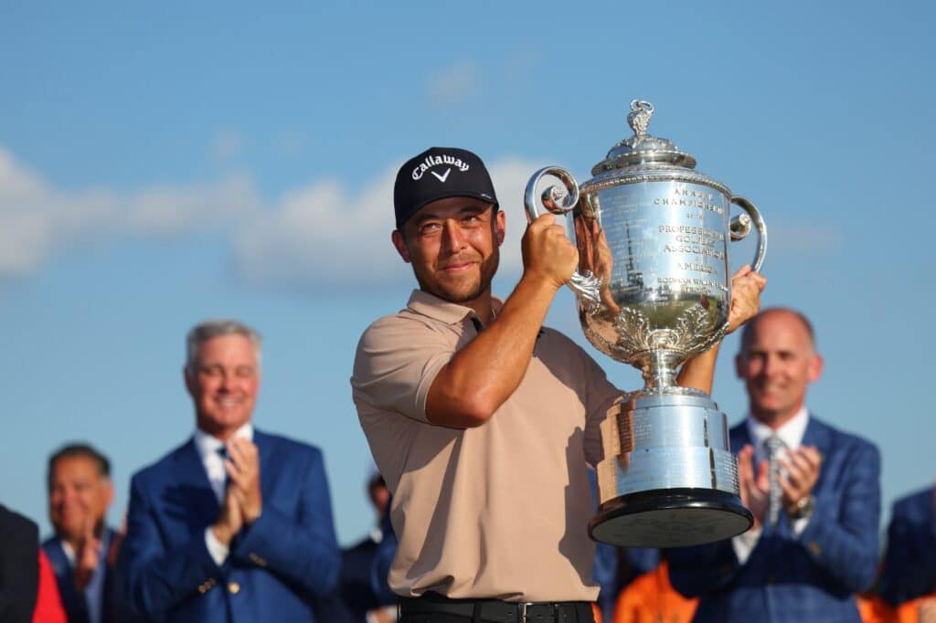 Xander Schauffele wins PGA Championship in historic fashion