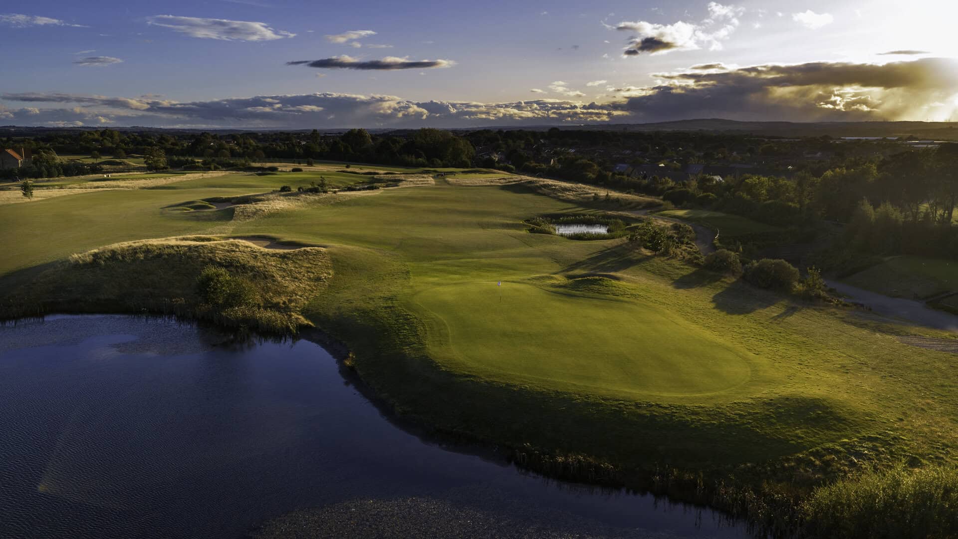 The 17th hole of the Cathedral Course at Ramside Hall | Source: The Loop